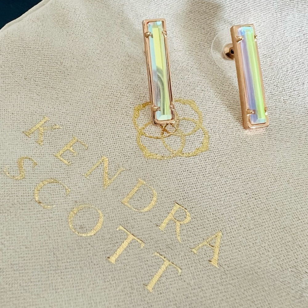 Kendra Scott Dichroic Glass Earrings
